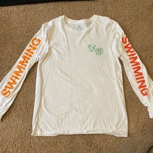Official Mac Miller Merch Swimming long sleeve